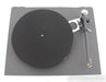 Rega Planar 6 Belt Drive Turntable; P6; Exact MM Cart; Black (Open Box)