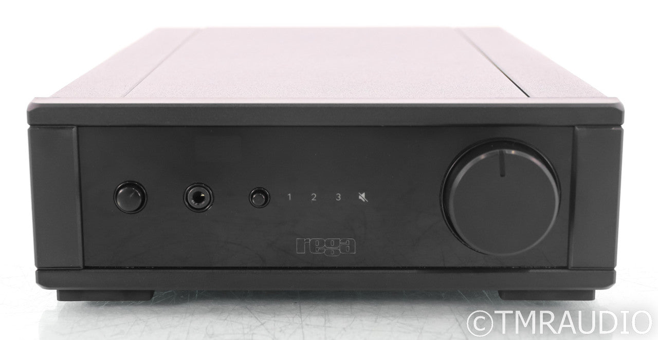 Rega io Stereo Integrated Amplifier; Remote; MM Phono; Black (Open Box)