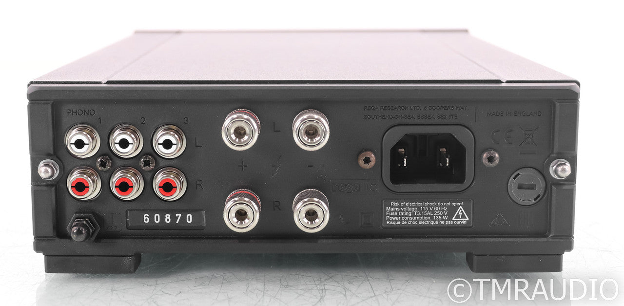 Rega io Stereo Integrated Amplifier; Remote; MM Phono; Black (Open Box)