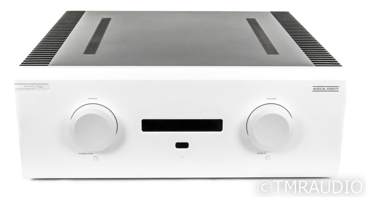 Musical Fidelity M8xi Stereo integrated Amplifier; M8-xi; Silver; Remote