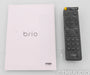Rega Brio Stereo Integrated Amplifier; Remote; MM Phono; Black (Open Box)
