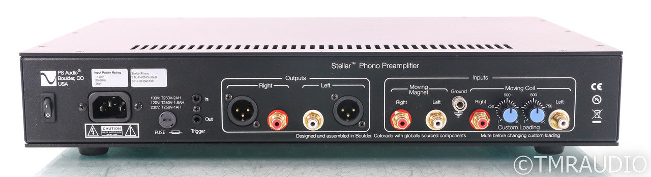 PS Audio Stellar MM / MC Phono Preamplifier; Remote (Used)