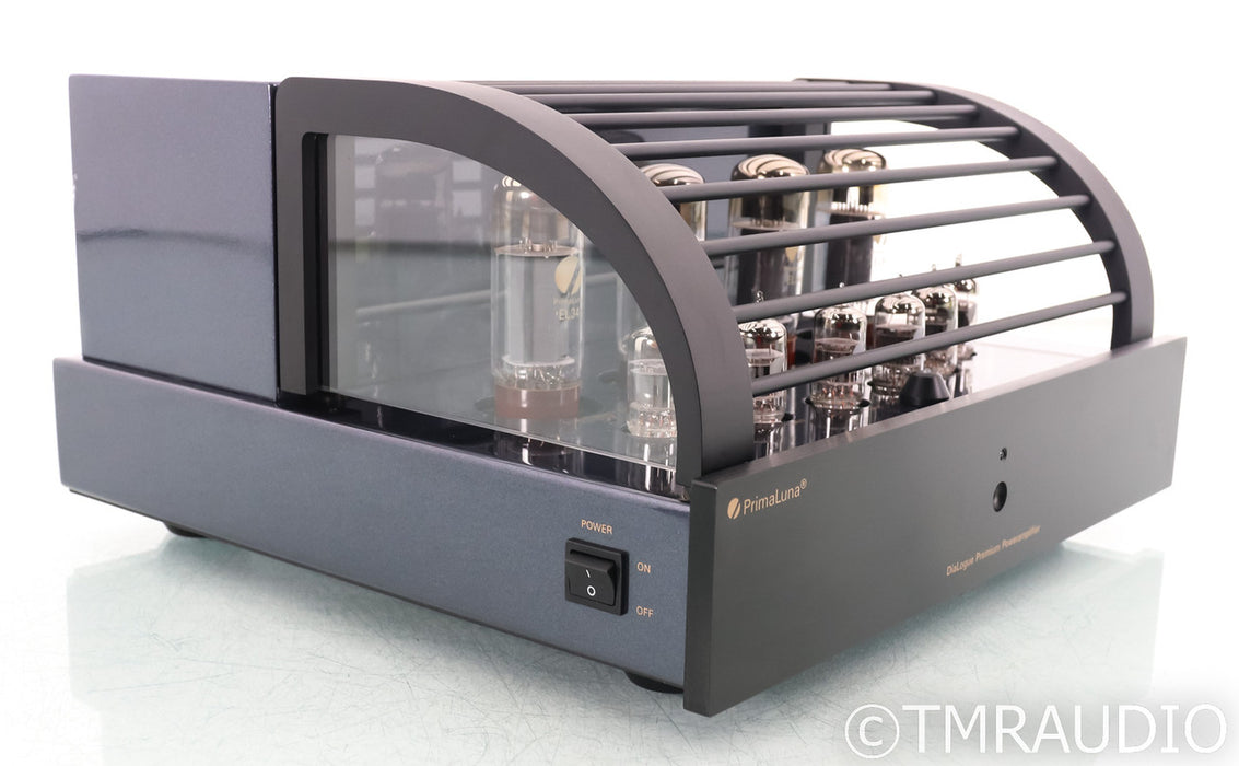 PrimaLuna DiaLogue Premium Stereo Tube Power Amplifier; Black; Remote