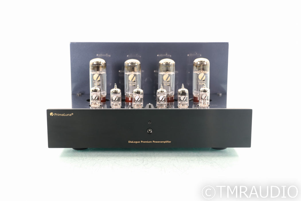 PrimaLuna DiaLogue Premium Stereo Tube Power Amplifier; Black; Remote