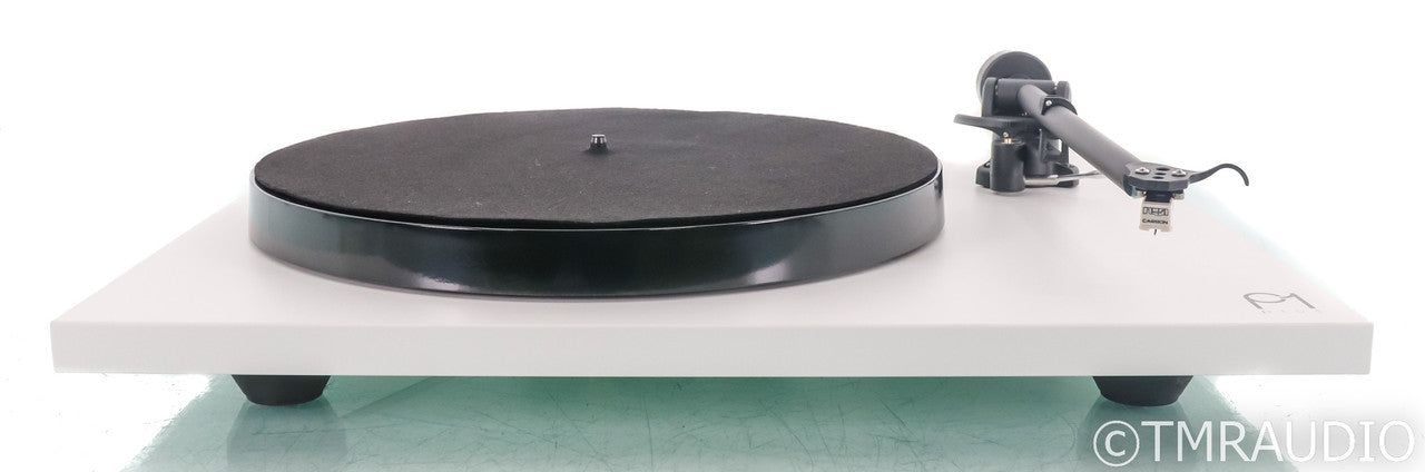 Rega Planar 1 Plus Turntable; Carbon Cart; MM Phono; P1 Plus; White (Open Box)