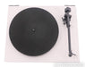 Rega Planar 1 Plus Turntable; Carbon Cart; MM Phono; P1 Plus; White (Open Box)