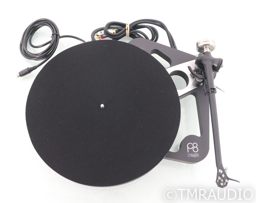 Rega Planar 8 Belt Drive Turntable; P8; Apheta 3 Cart (Open Box)