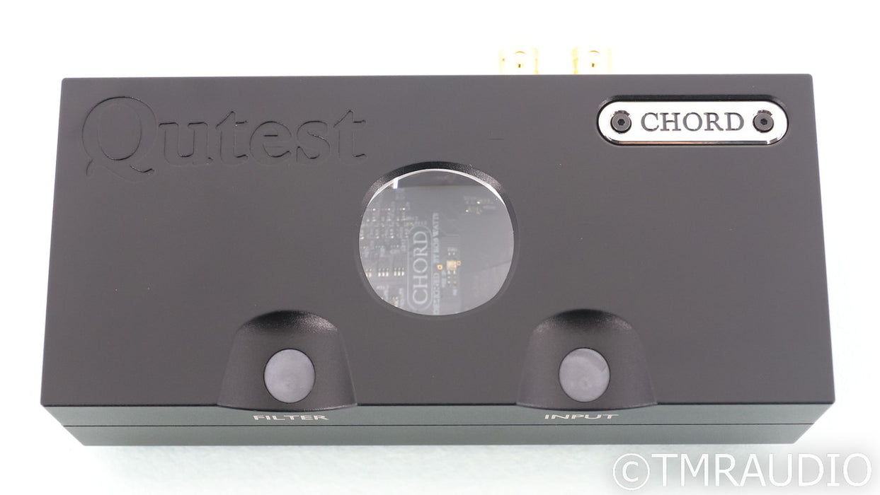 Chord Electronics Qutest DAC; Black; D/A Converter (Open Box)
