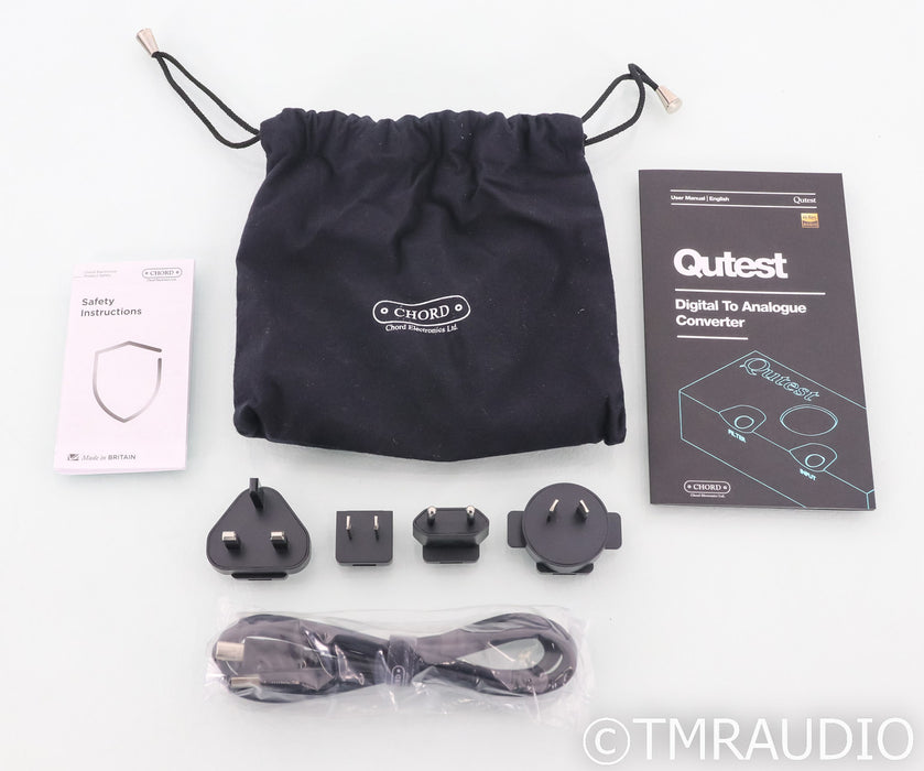 Chord Electronics Qutest DAC; Black; D/A Converter (Open Box)