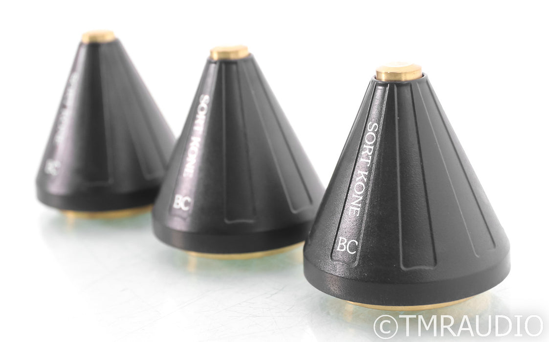 Nordost Sort Kone BC Isolation Feet; Set of 3; Bronze