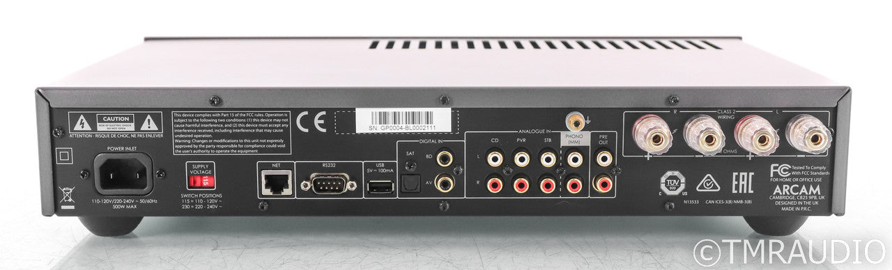 Arcam SA20 Stereo Integrated Amplifier; SA-20; Remote; MM Phono