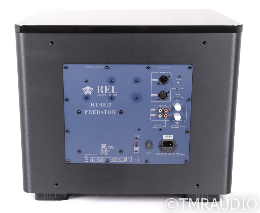 REL HT/1510 Predator II 15" Powered Subwoofer; Black; HT15102 (Open Box)