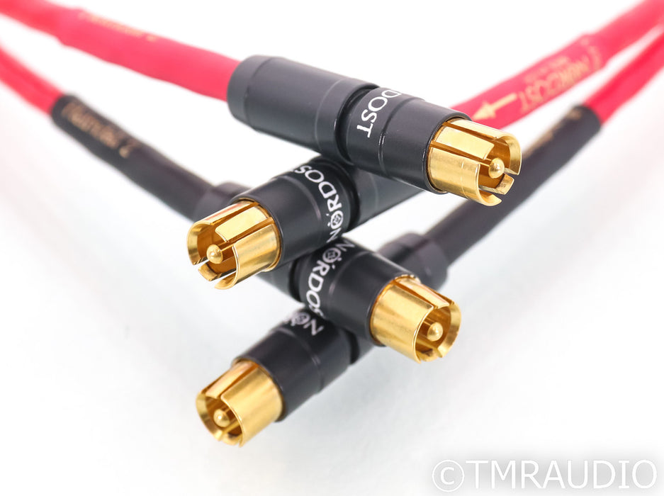 Nordost Heimdall 2 RCA Cables; 0.6m Red Pair Interconnects