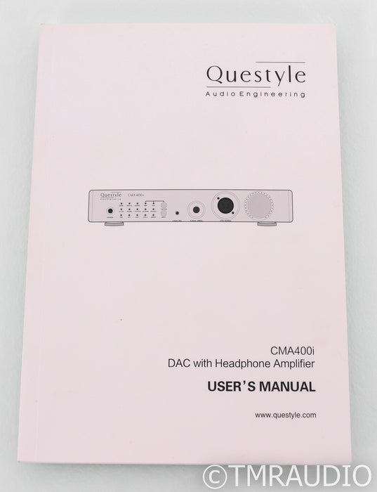 Questyle CMA 400i Headphone Amplifier / DAC; 400-i; D/A Converter