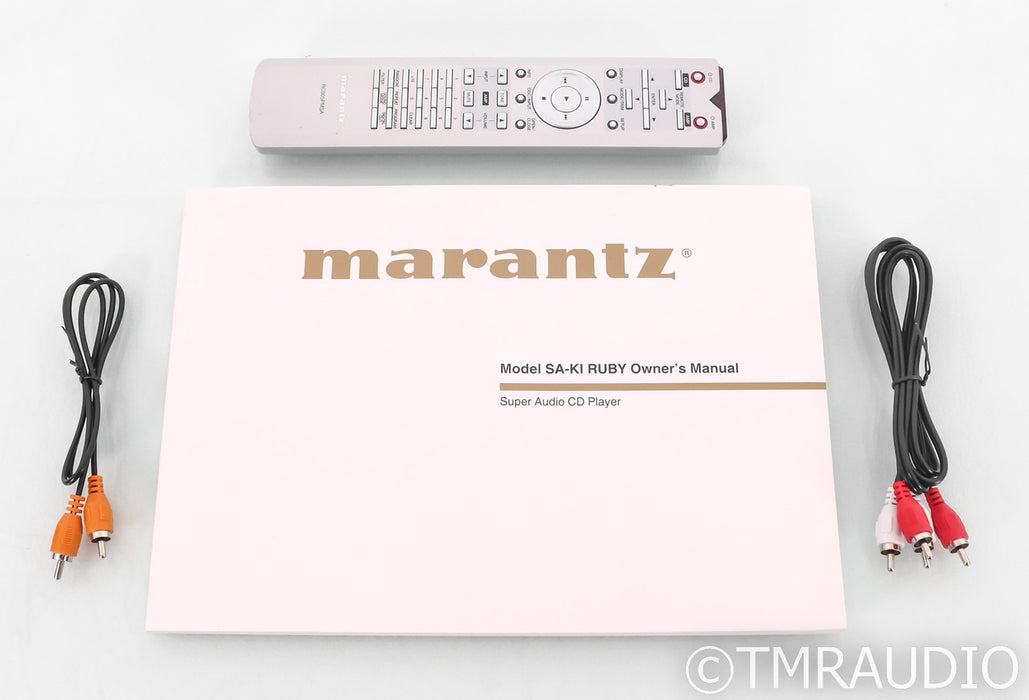 Marantz SA-KI Ruby SACD / CD Player; Ken Ishiwata; Remote