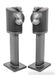 B&W Formation Duo Wireless Powered Bookshelf Speakers; Black Pair w/ Stands