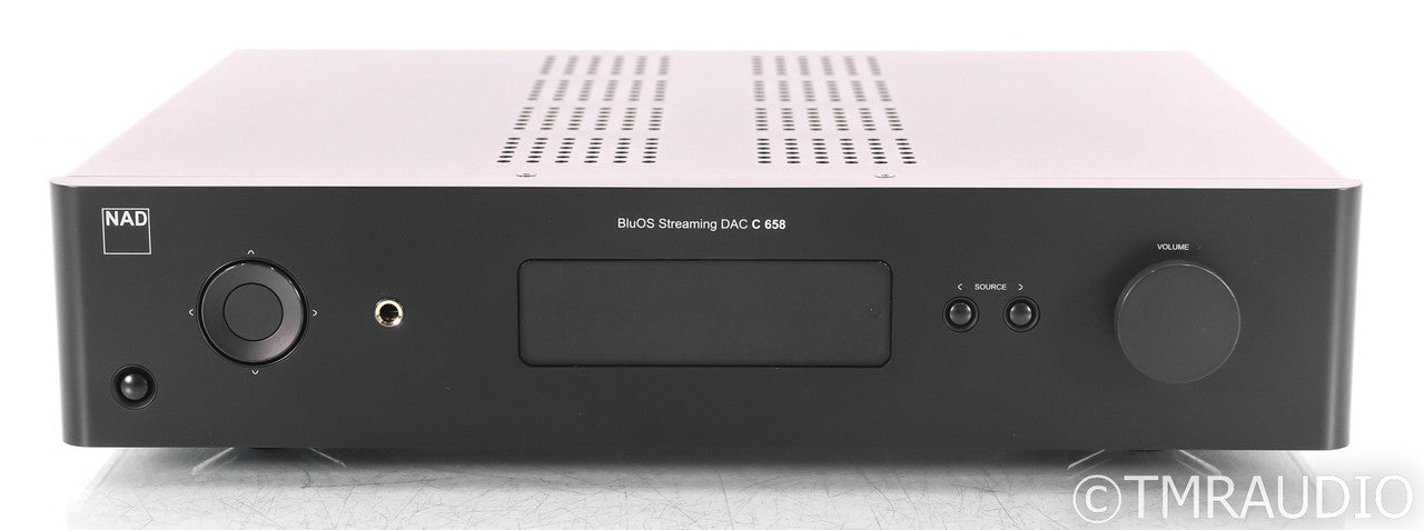 NAD C 658 BluOS Streaming DAC; Remote; MM Phono; (Open Box)