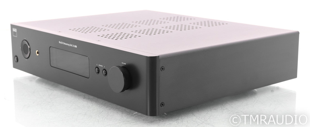 NAD C 658 BluOS Streaming DAC; Remote; MM Phono; (Open Box)