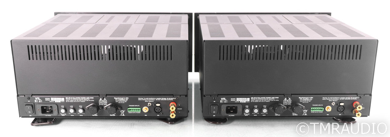 VTL MB-450 Series III Monoblock Tube Amplifiers; MB450; Black Pair