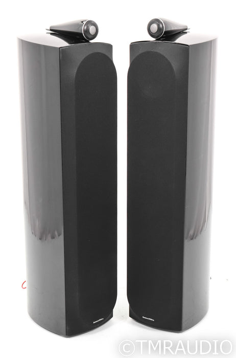 B&W 804 D3 Floorstanding Speakers; Gloss Black Pair; 804D3