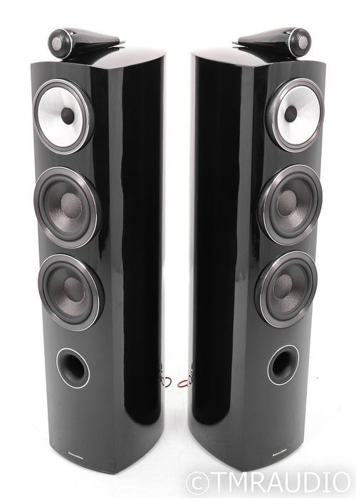 B&W 804 D3 Floorstanding Speakers; Gloss Black Pair; 804D3