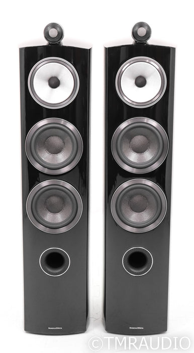 B&W 804 D3 Floorstanding Speakers; Gloss Black Pair; 804D3