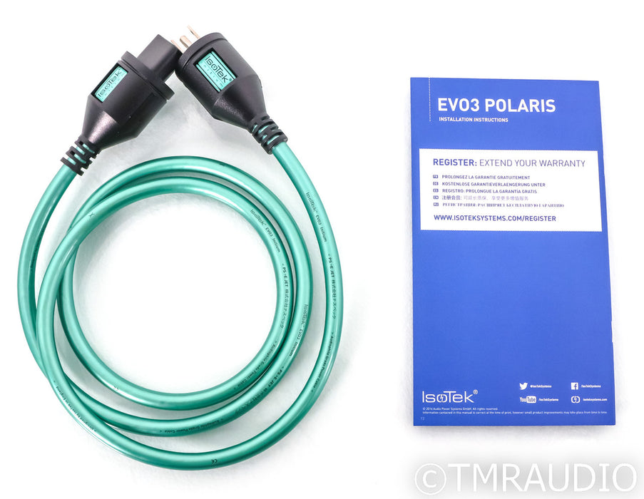 IsoTek Evo3 Polaris AC Power Distributor; EVO-3; 10A (Unused)