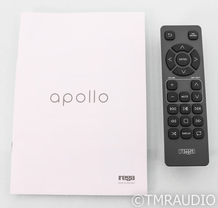 Rega Apollo CD Player; Black; Remote (New)