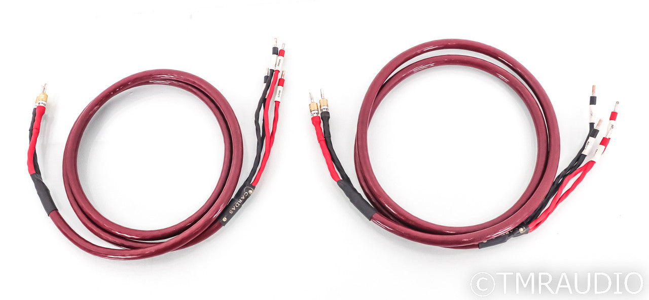 Cardas Audio Golden Cross Bi-Wire Speaker Cables; 2.3m Pair