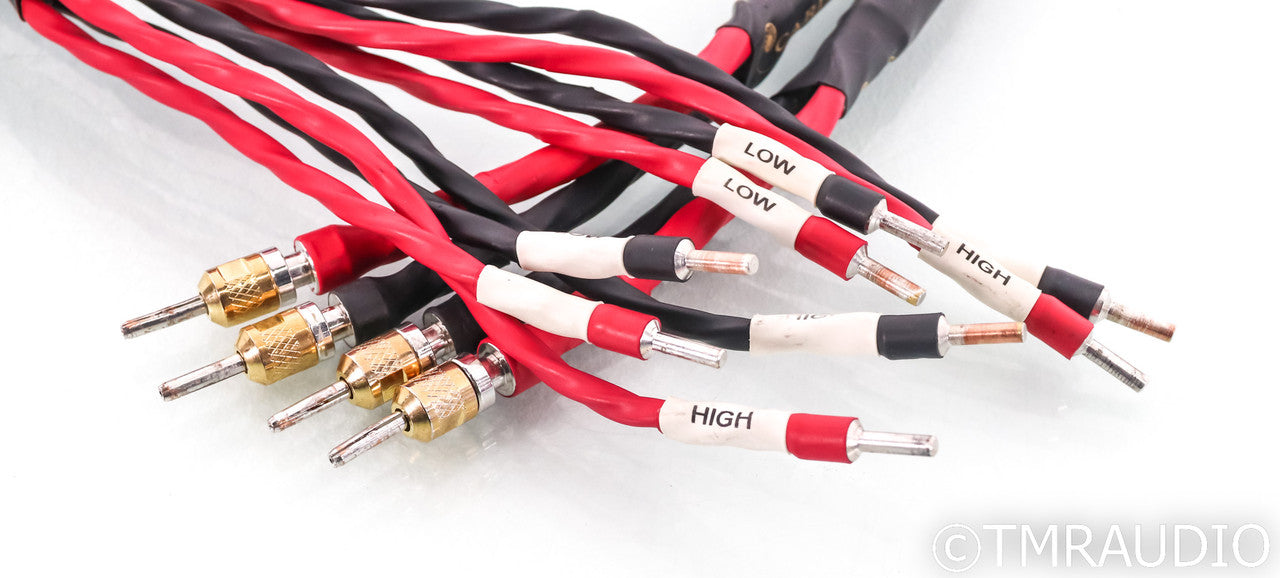 Cardas Audio Golden Cross Bi-Wire Speaker Cables; 2.3m Pair