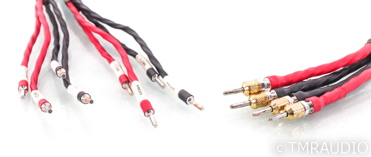 Cardas Audio Golden Cross Bi-Wire Speaker Cables; 2.3m Pair