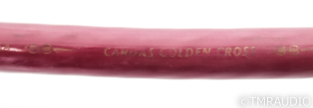Cardas Audio Golden Cross Bi-Wire Speaker Cables; 2.3m Pair