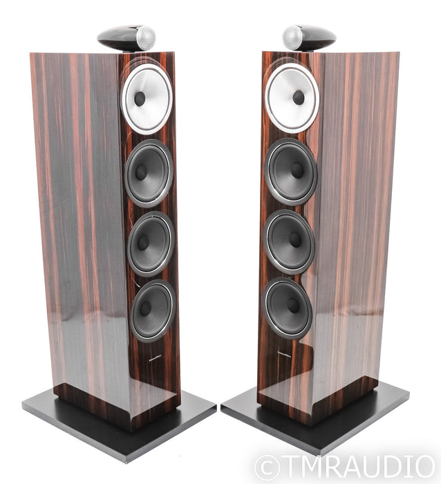 B&W 702 Signature Floorstanding Speakers; Datuk Gloss Pair