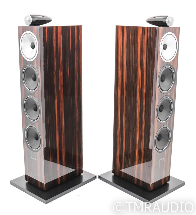 B&W 702 Signature Floorstanding Speakers; Datuk Gloss Pair