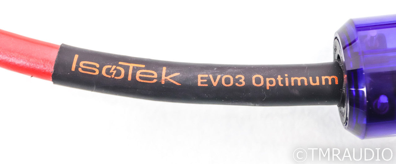IsoTek Evo3 Optimum Power Cable; Evo-3; 2m AC Cord; 20A