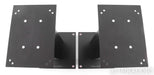 B&W FS-700 S2 Bookshelf Speaker Stands; Black