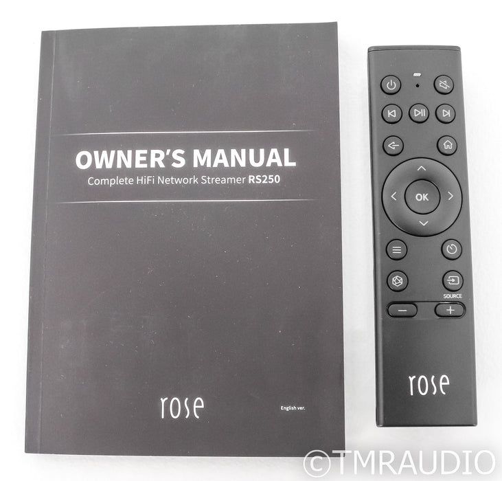 HiFi Rose RS250 High Performance Network Streamer; RS-250; Remote (Unused)