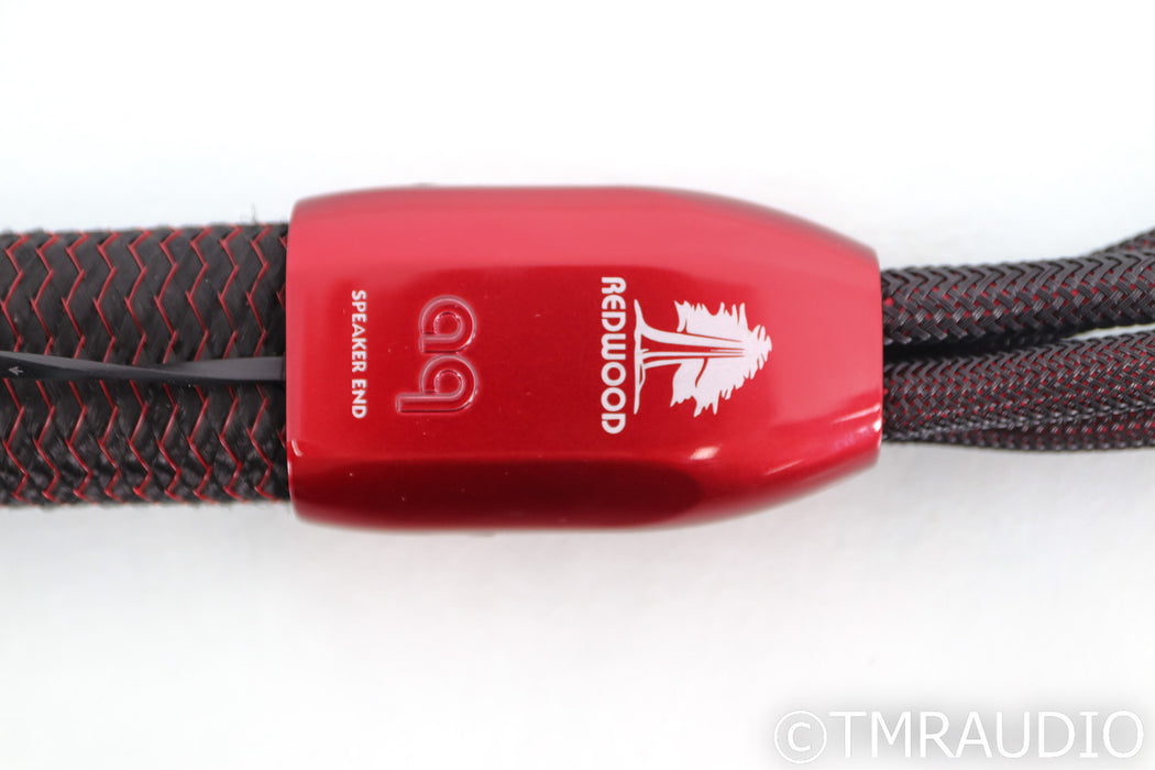 AudioQuest Redwood Bi-Wire Speaker Cables; 1m Pair; 72v DBS