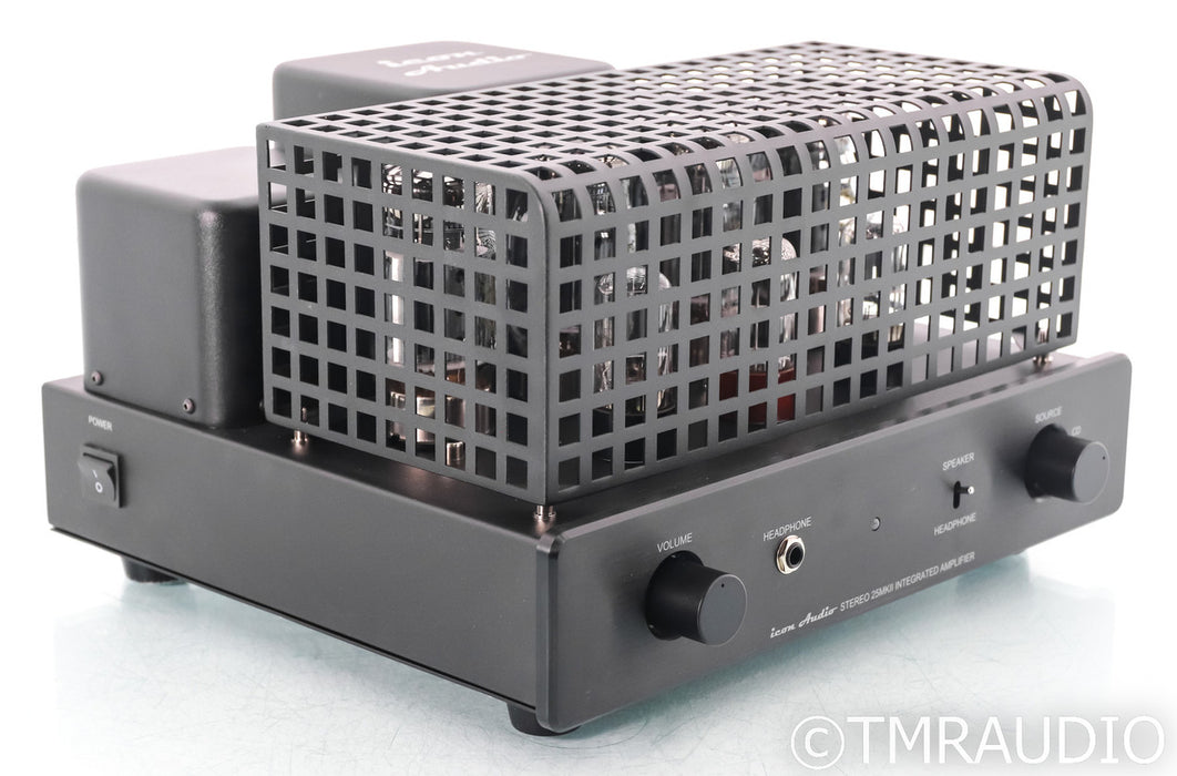 Icon Audio Stereo 25 MkII STereo Tube Integrated Amplifier; Black; Mk2