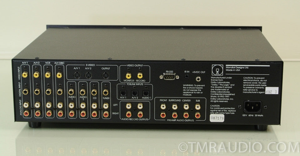 Acurus ACT 3 Preamp / Processor by Mondial