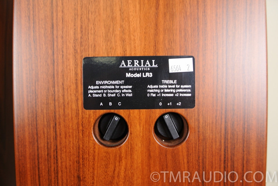 Aerial Acoustics Model LR3 Cherry, Mint Condition with Stands