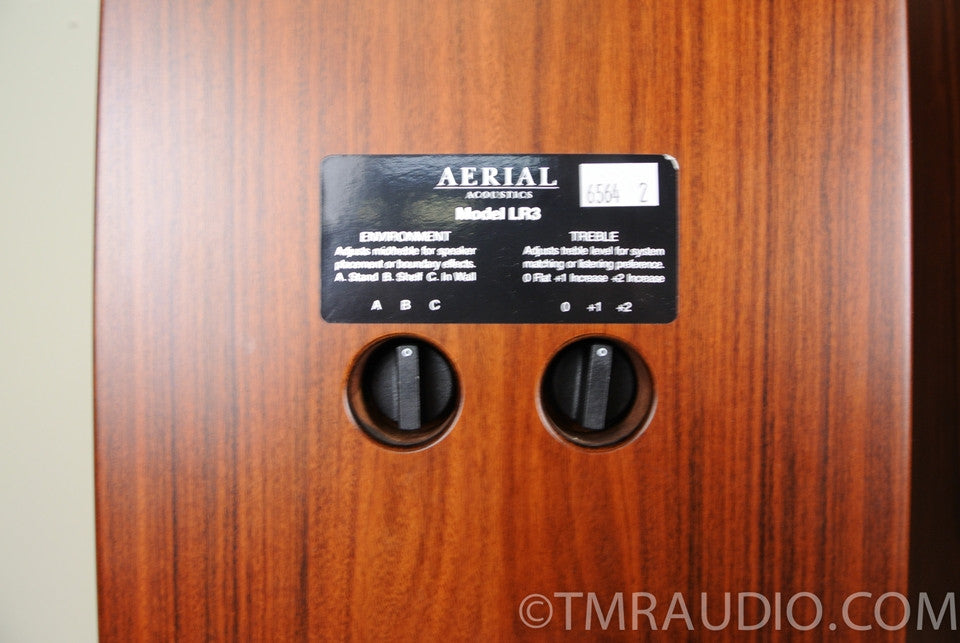 Aerial Acoustics Model LR3 Cherry, Mint Condition with Stands