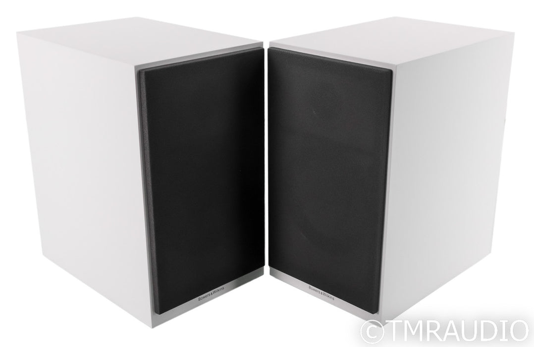 B&W 706 S2 Bookshelf Speakers; S-2; Satin White Pair