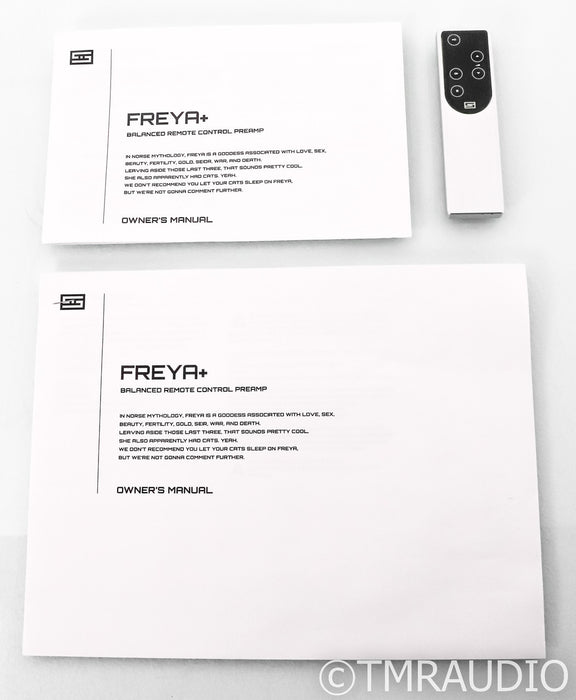 Schiit Freya+ Stereo Tube Preamplifier; Remote; Frey +