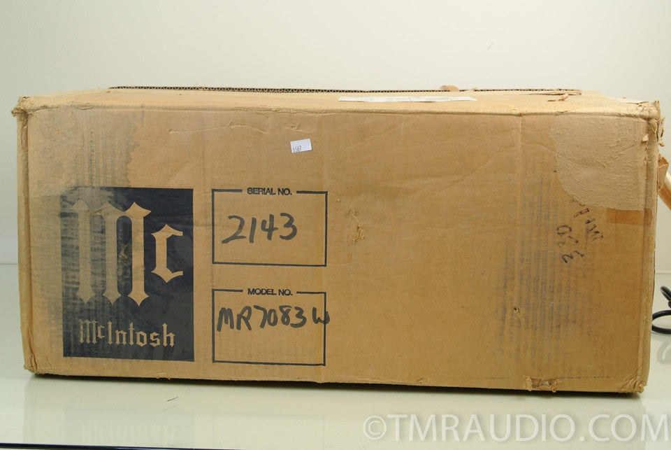 McIntosh MR7083 Digital AM / FM Tuner