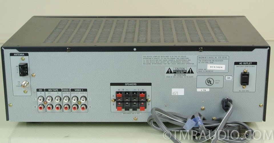 Sony STR-DE185 Stereo AM / FM Receiver