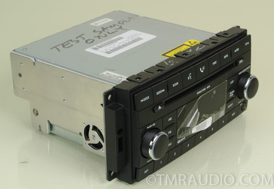 Chrysler/Dodge/Jeep In-dash CD MP3 WMA Player RDS #P05107095AI New