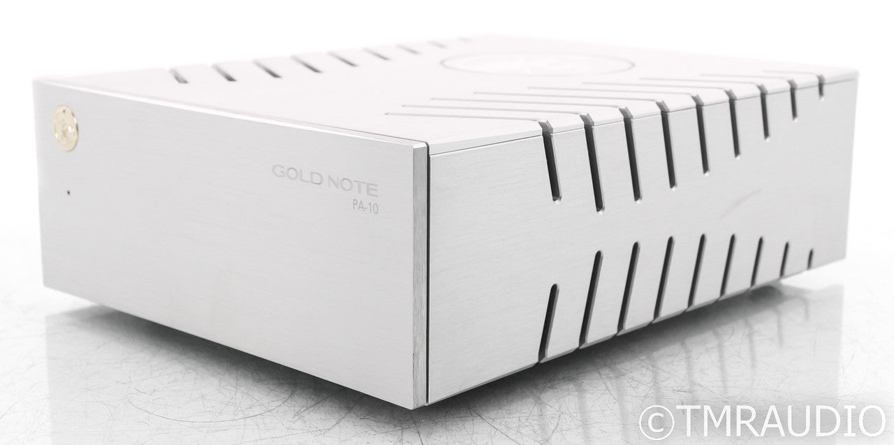 Gold Note PA10 Stereo Power Amplifier; PA-10; Silver