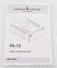 Gold Note PA10 Stereo Power Amplifier; PA-10; Silver