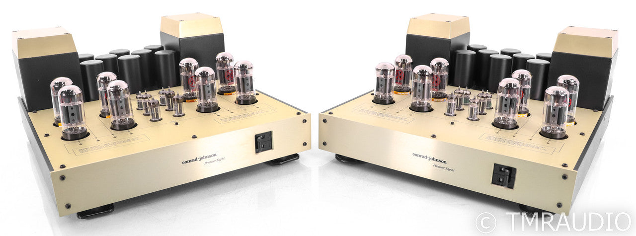 Conrad Johnson Premier 8 Mono Tube Power Amplifiers; Pair